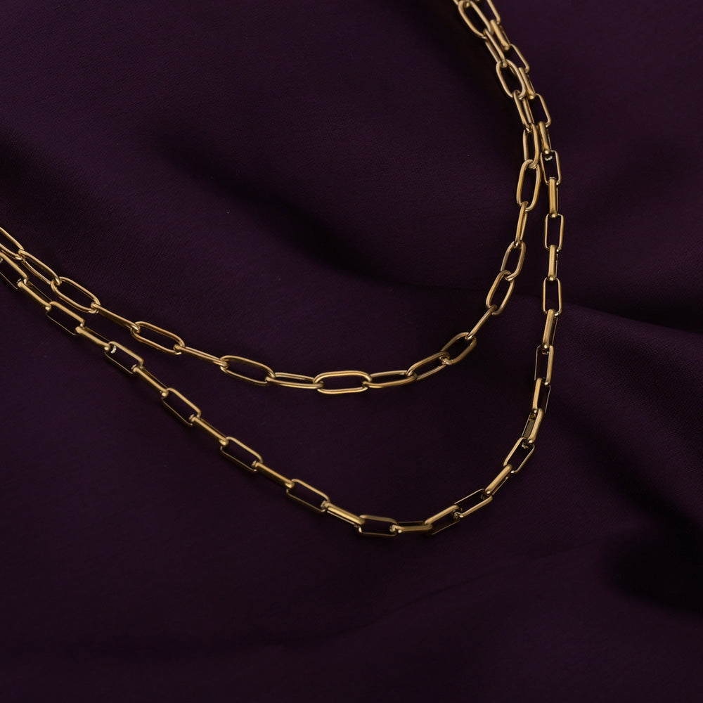 Golden Cosmic Double Chain main image 1