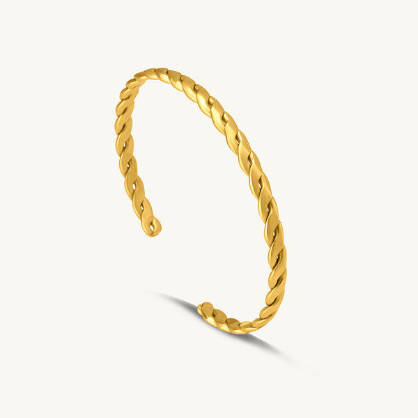 Golden Twirl Bracelet