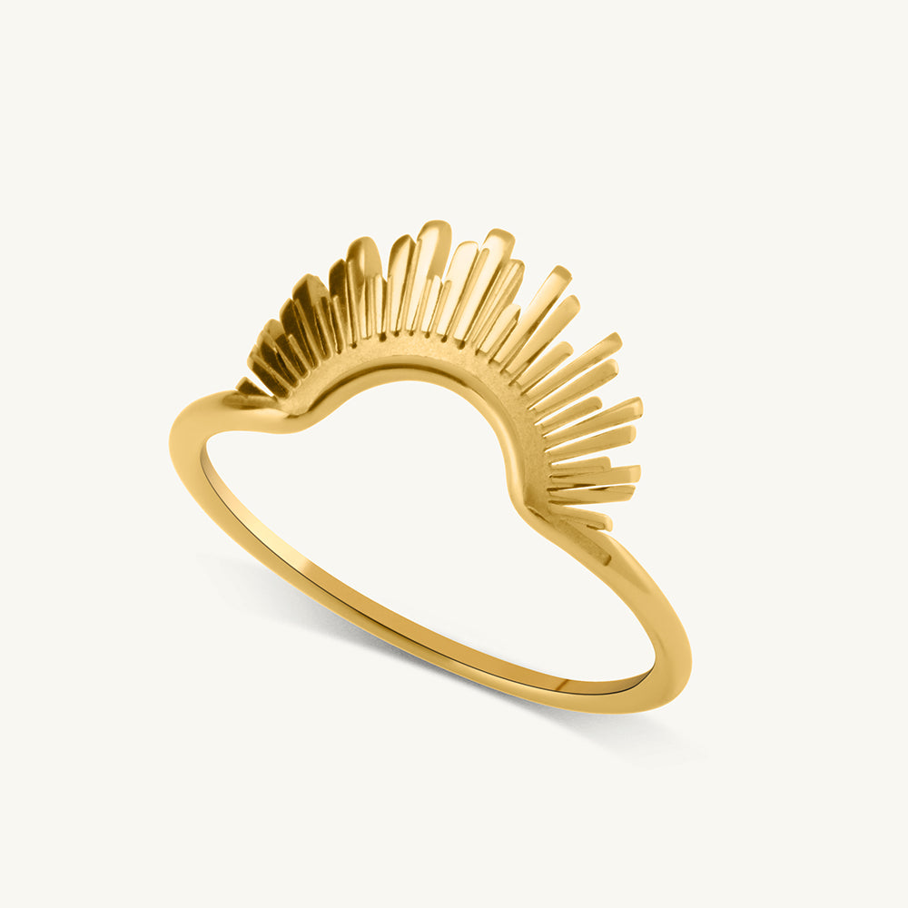 Rising sun ring outlet