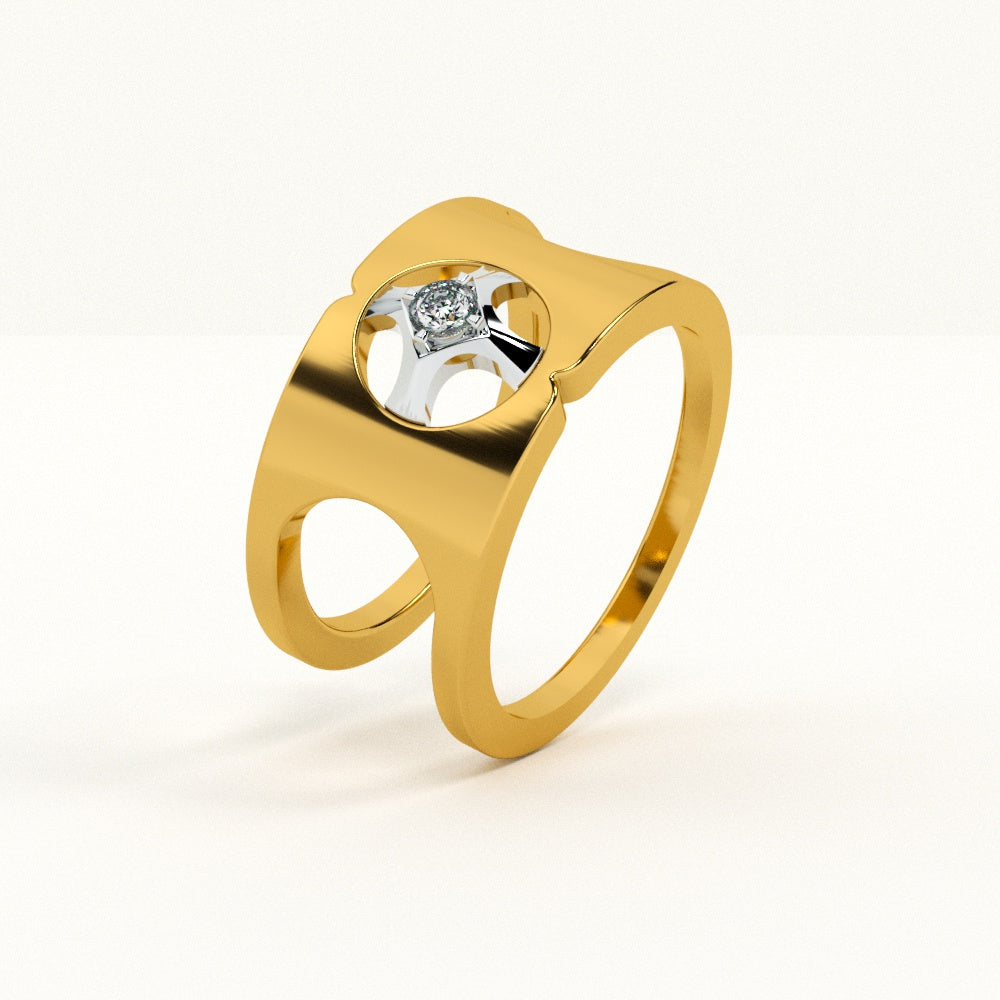 Nova Mini Waterproof Signet Ring main image 1