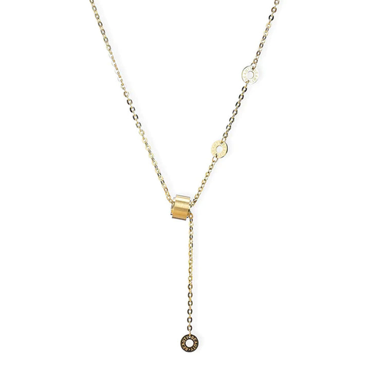 Shop Hollow Clavicle Chain  Necklace | 18k Gold Plated Palmonas-4