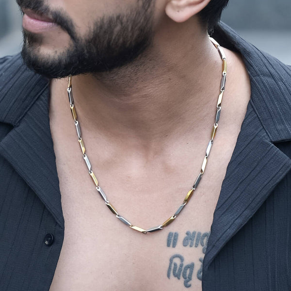Dual tone Chain | Silver and Gold from Palmonas