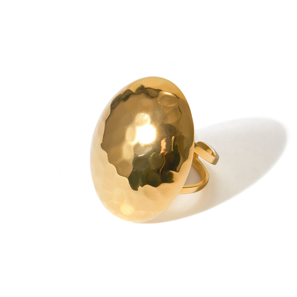 Gilded Carapace Ring