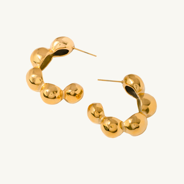 Fusion Hoop Earrings