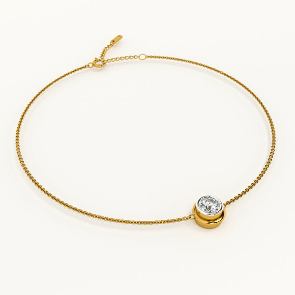 Single Solitaire Lab Grown Diamond Bracelet
