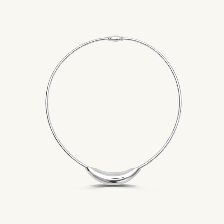Crescent Arc Necklace