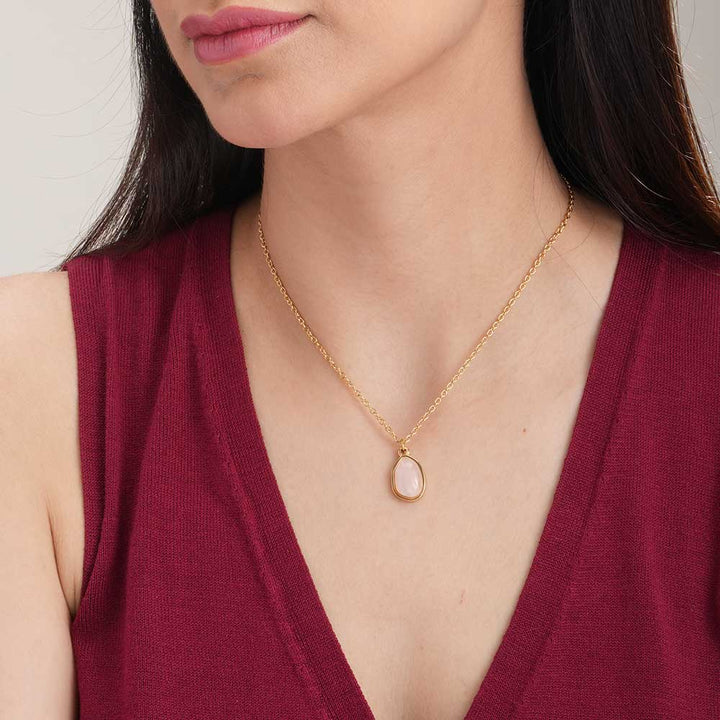 Pendant necklace for women,Gold plated pendant,Simple pendant necklace,Statement pendant necklace