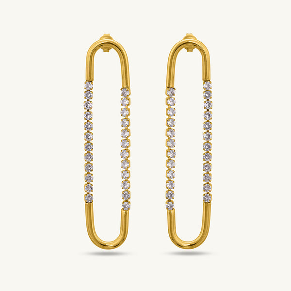 Dangle U Shape Earrings