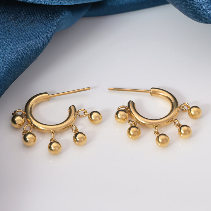 Shop Dangling Orb Earrings Palmonas-2