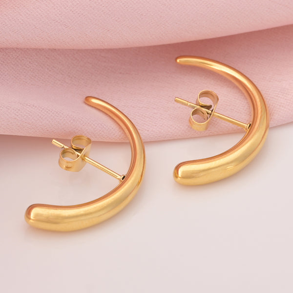 Tapering Lobe Earrings