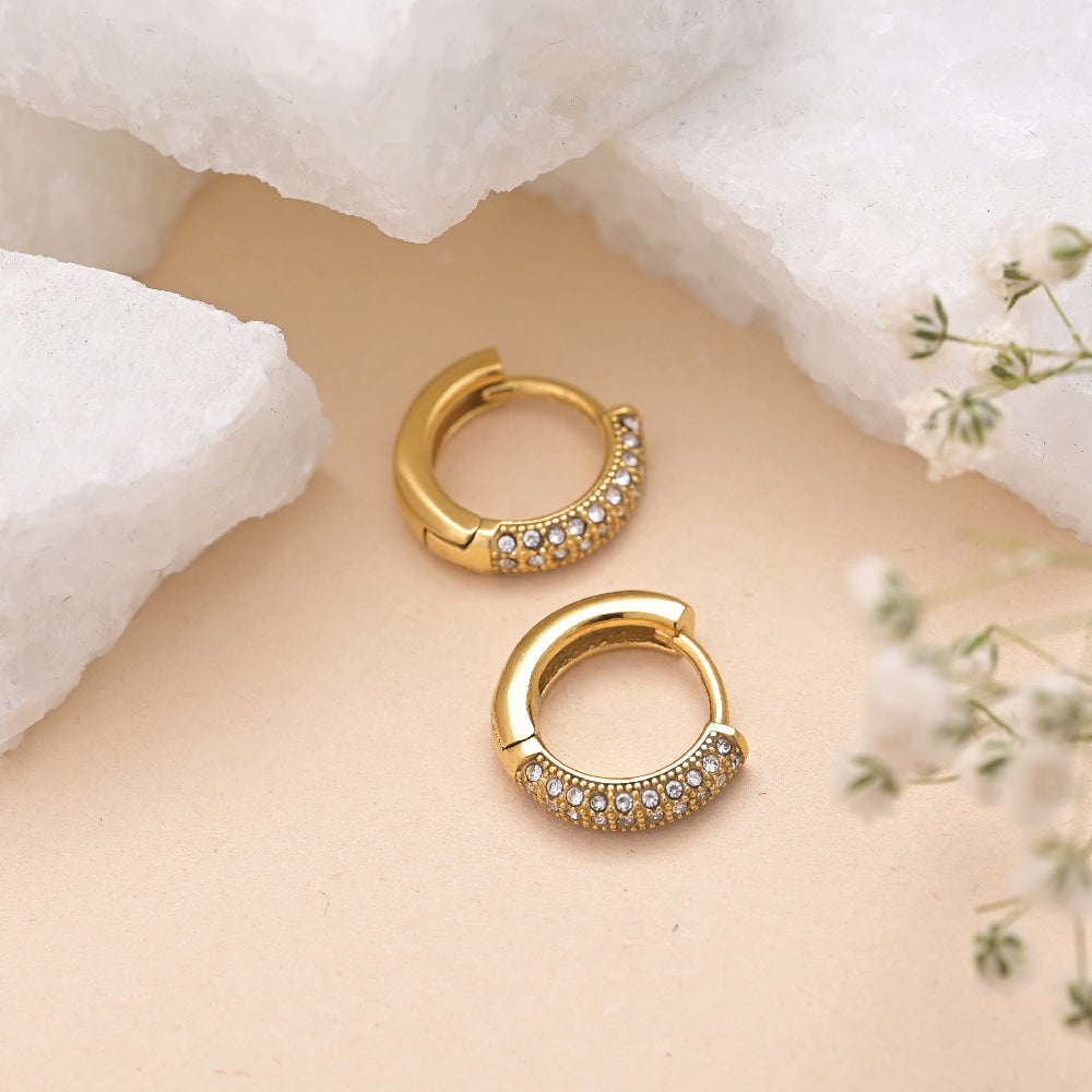 Aggregate more than 222 ring model earrings gold best