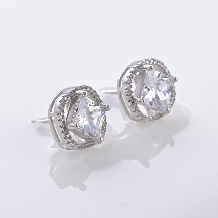 Shop Mystical Aura Stud Earrings- 925 Silver Palmonas-1