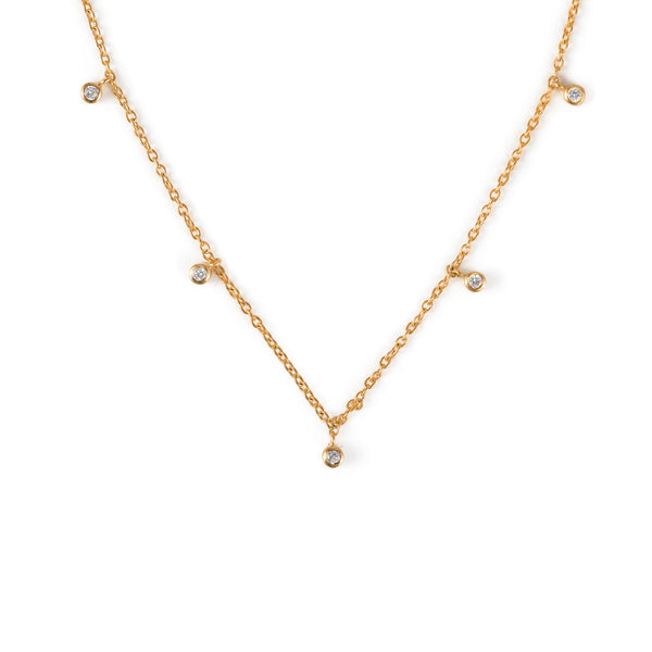 Charming Gold Vermeil Necklace