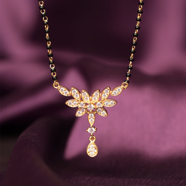 Shop Floral Whispers  Mangalsutra | 18K Gold Vermeil Palmonas-1