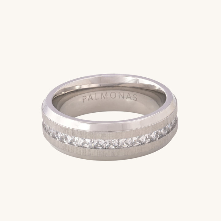 Shop Eternity Band Men's Ring- Tungsten Palmonas-5