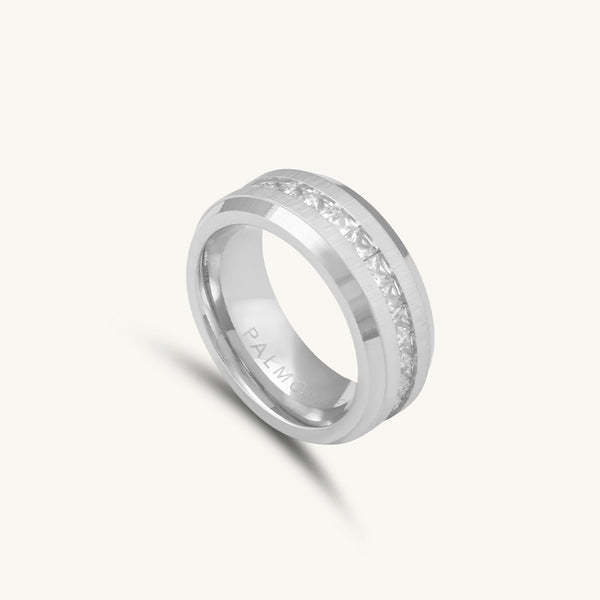 Eternity Band Men's Ring- Tungsten