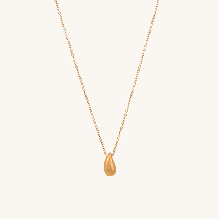 Shop Tiny Pear Necklace- 18k Gold Plated Palmonas-2