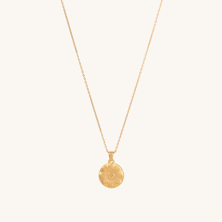 Shop Sun Shine Necklace- 18k Gold Plated Palmonas-2