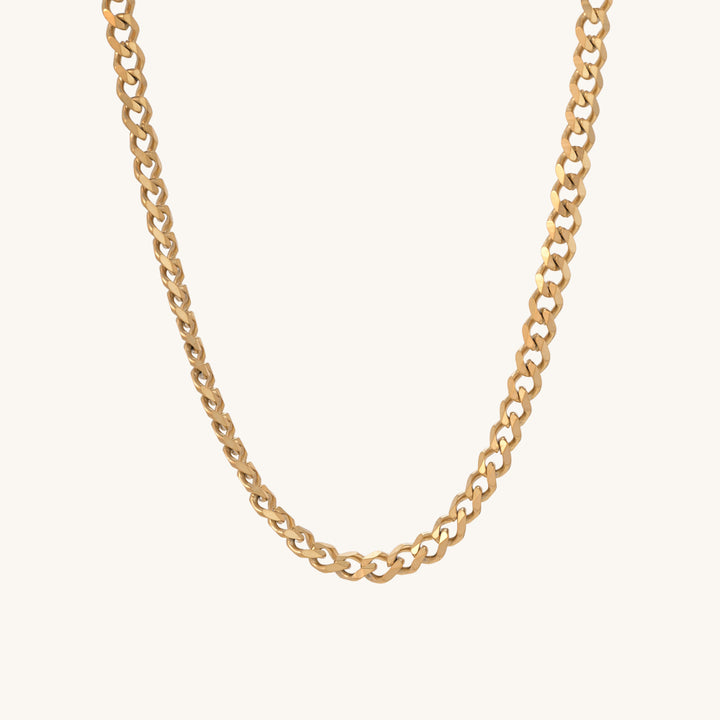 Shop Cuban Chain Necklace- 18k Gold Plated Palmonas-3