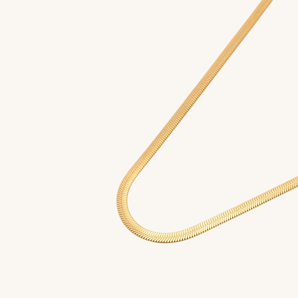 Gold Thin Snake Chain | Ele Kalon Jewelry – Elekalon
