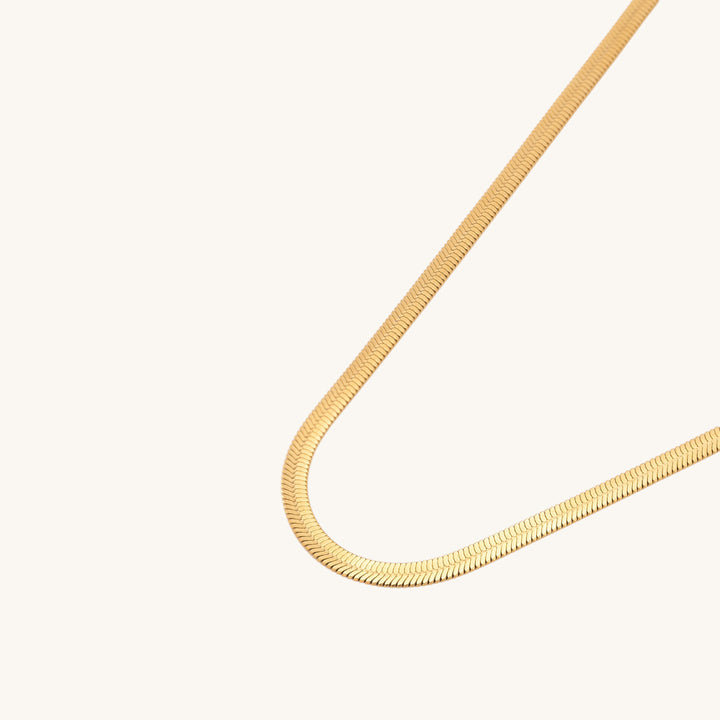 Shop Snake Chain Necklace- 18k Gold Plated Palmonas-7
