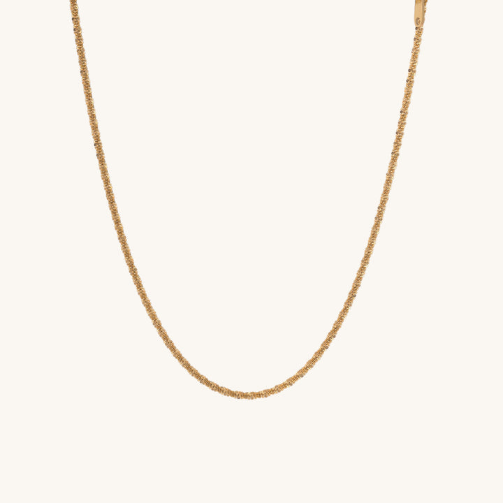 Shop Glitter Chain Necklace- 18k Gold Plated Palmonas-2