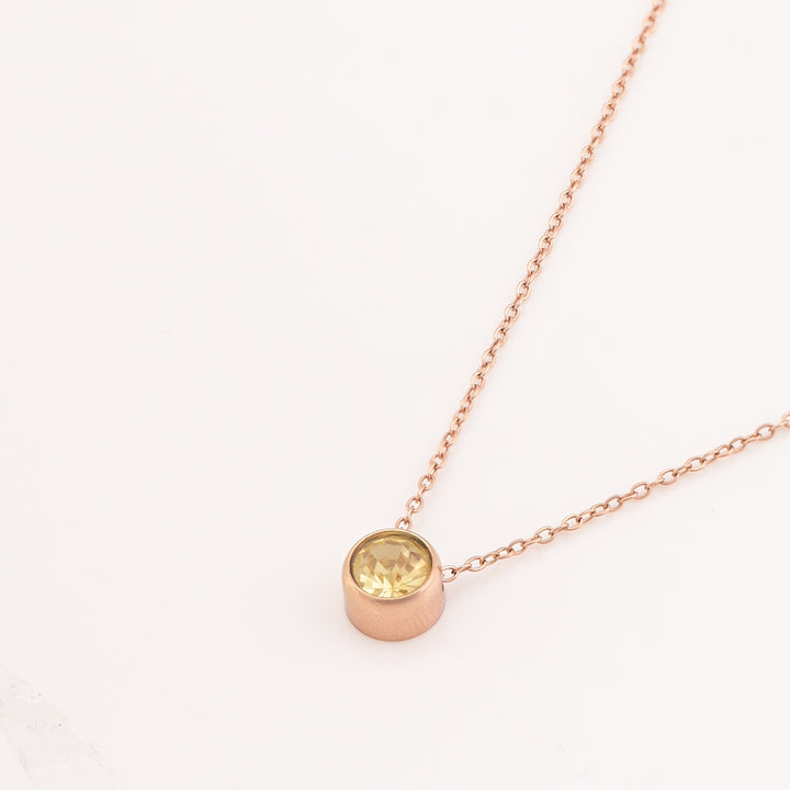 Shop Dainty Birthstone Necklace Palmonas-32