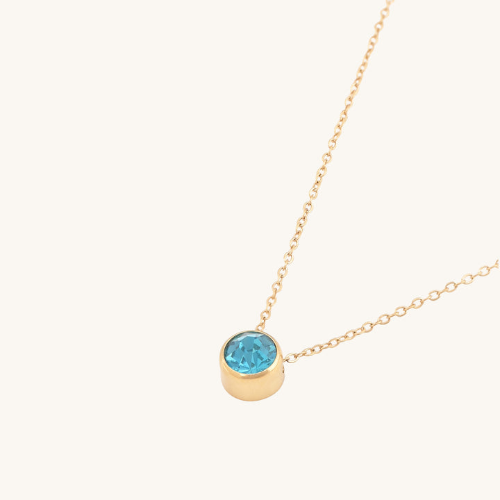 Shop Dainty Birthstone Necklace Palmonas-35