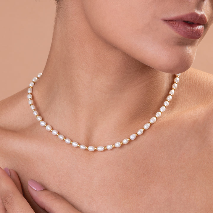 Shop Pearly Bliss Beads Necklace Palmonas-1
