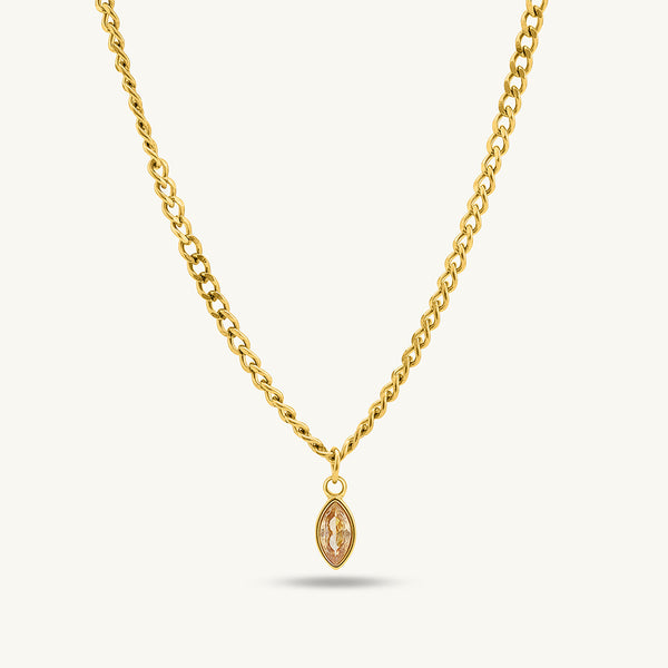 Golden Eye Necklace