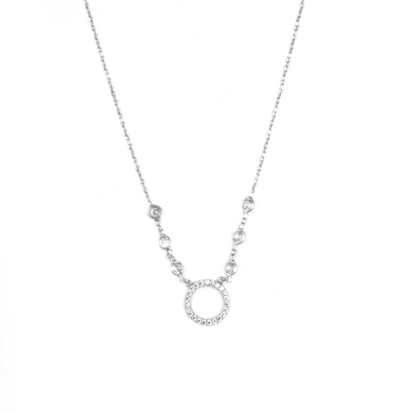 Circle of Life Silver Necklace