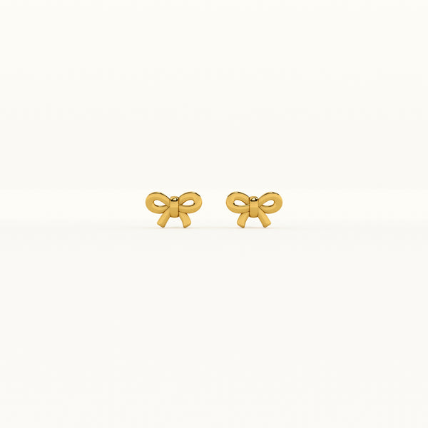 Pookie Bow 925 Silver Studs