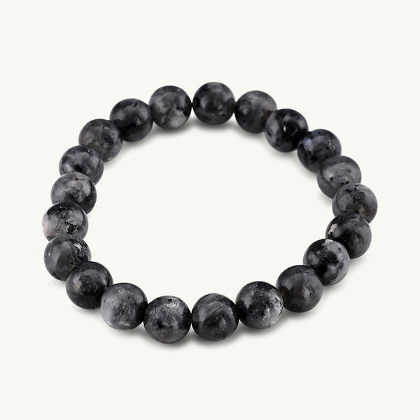 Black Labradorite Bead Beacelet