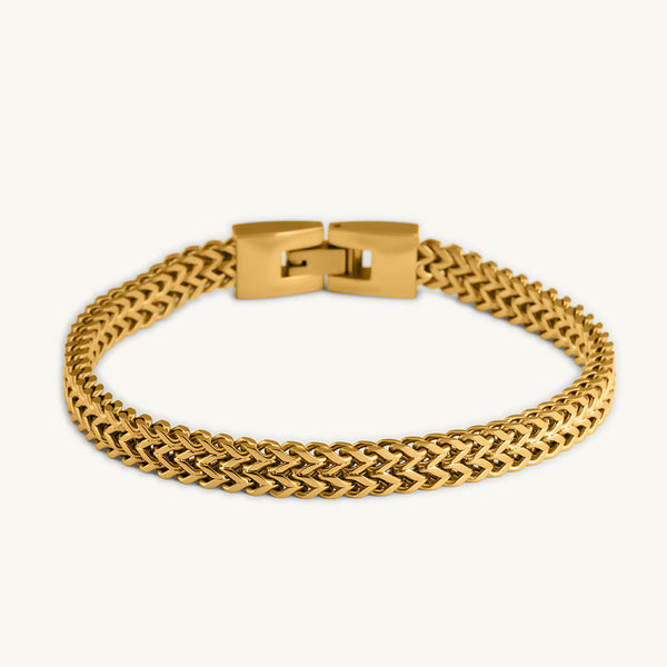 Delicate Gold Chain Bracelet