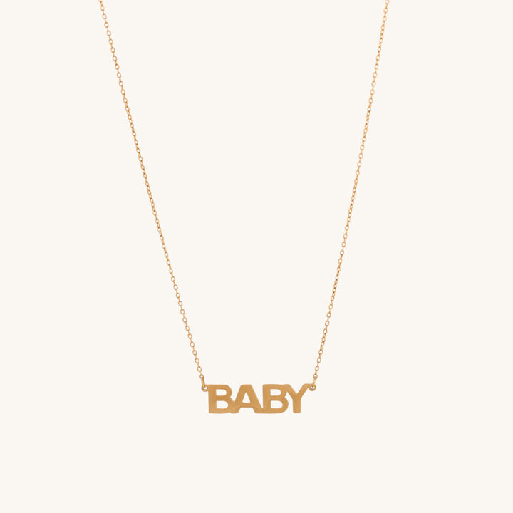Shop Baby Boo Necklace- 18k Gold Plated Palmonas-2