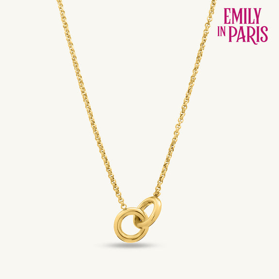 InterLock Gold Chain Necklace – PALMONAS