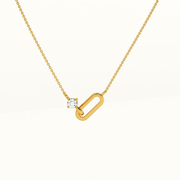 Guardian Stone 0.1 Carat Lab Grown Diamond Necklace