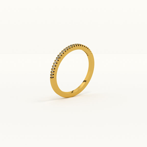 Classic Shine 0.10 Carat Lab-Grown Diamond Ring