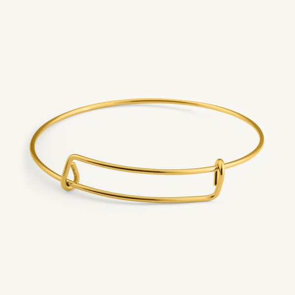 Expandable Bangle Antique Gold Bracelet
