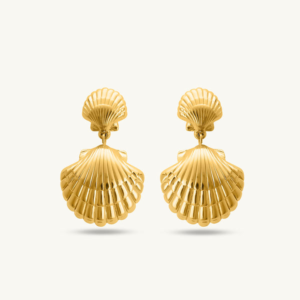 Shell Drop Earrings