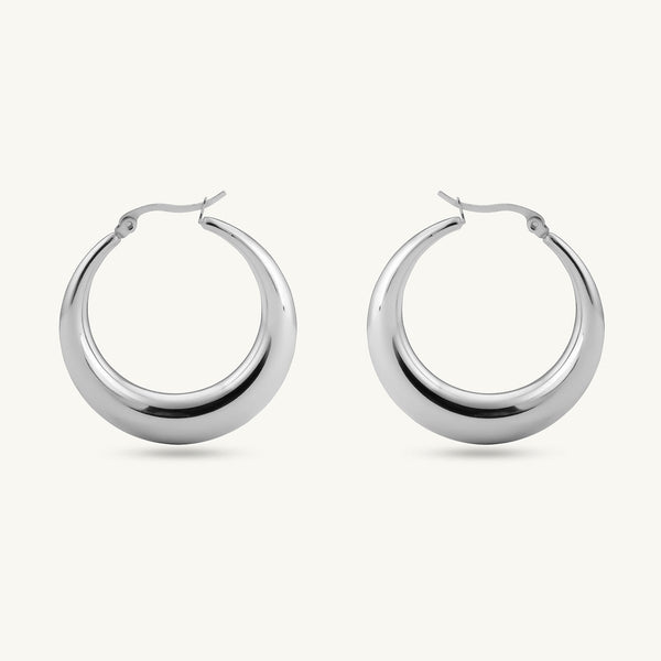 Simple and Chic Hoop Earrings