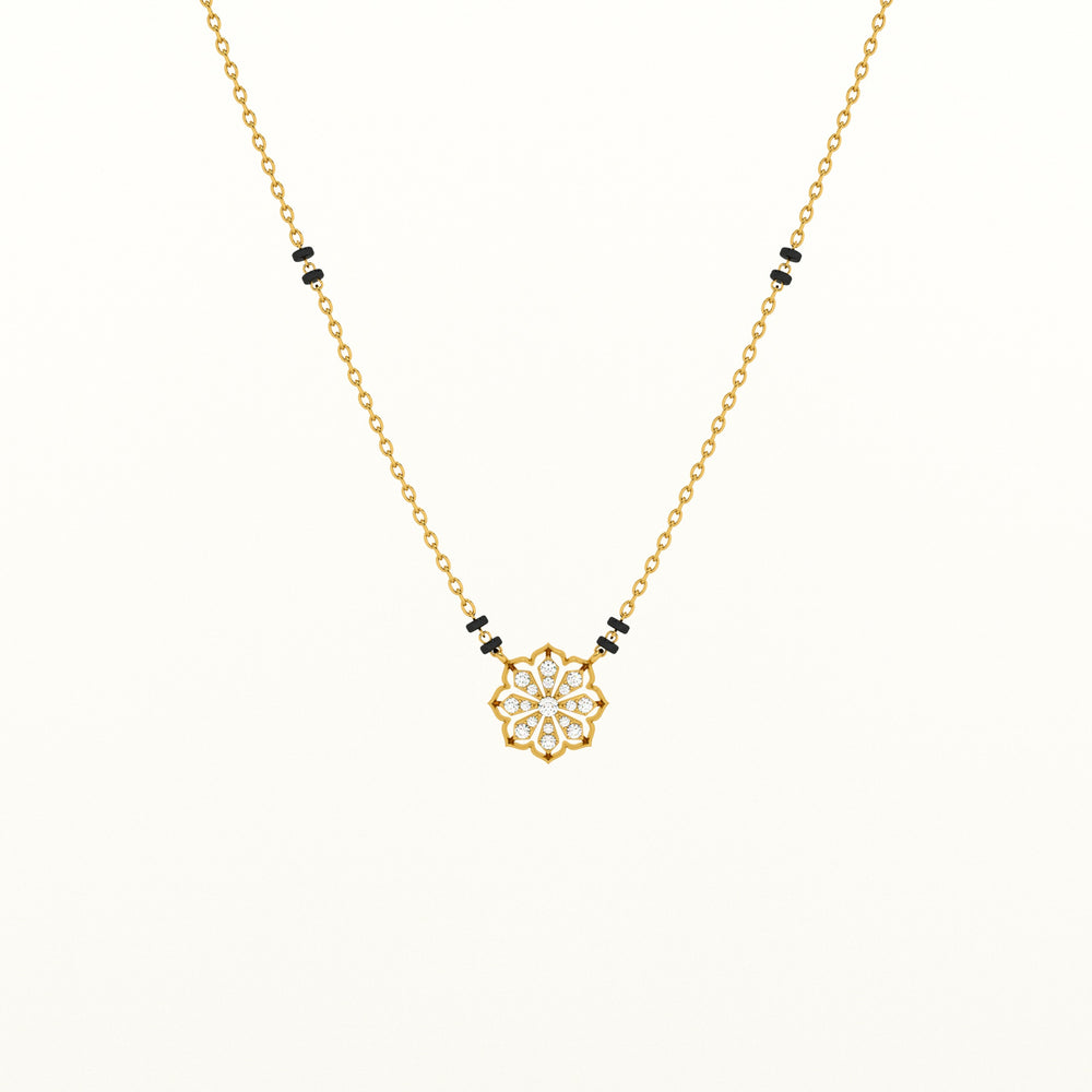 Mandala Harmony 925 Silver Mangalsutra