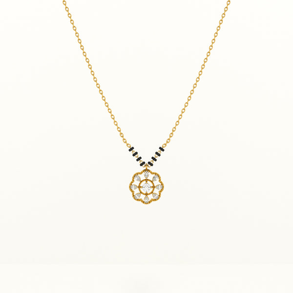 Mandala 925 Silver Mangalsutra