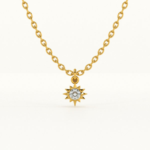 Solar Flare 925 Sterling Silver Pendant