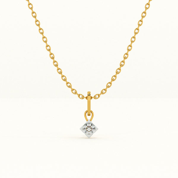 Elegant Solitaire 0.28 Carat Lab-Grown Diamond Earrings