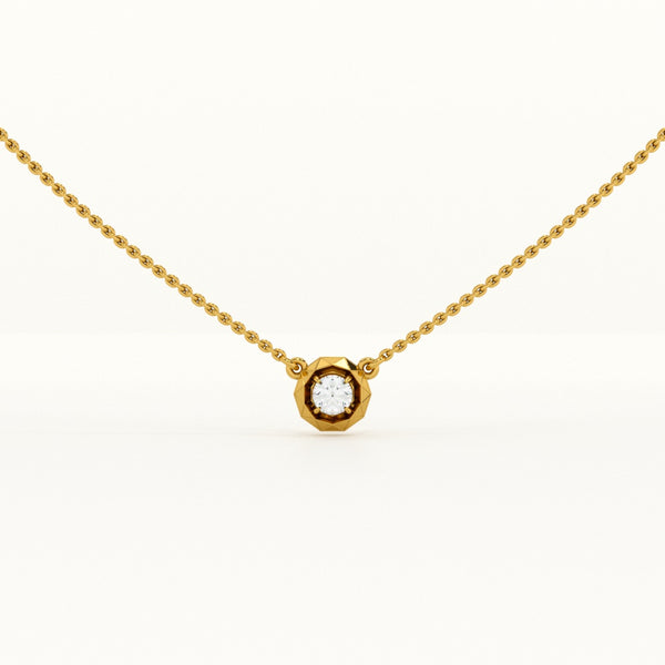 Gleam Orb 0.21 Carat Lab-Grown Diamond Necklace