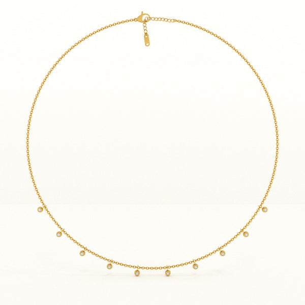 Multiple Stones Necklace