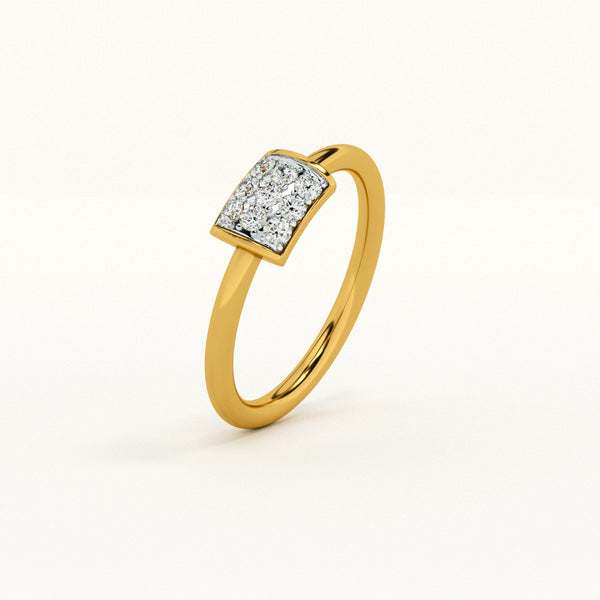 Golden Prism 0.11 Carat Lab-Grown Diamond Ring