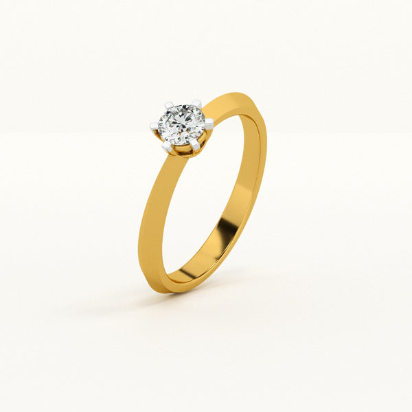 Classic Solitaire 0.24 carat Lab-Grown Diamond Ring