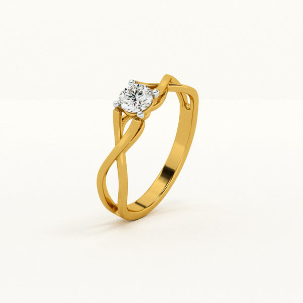 Infinity Weave 0.27 carat Lab-Grown Diamond Ring